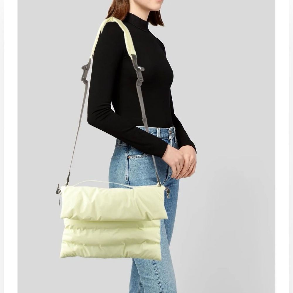 RAINS crossbody messenger bag neon yellow